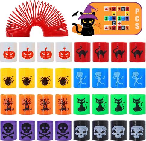 128 PCS Mini Spring Party Favors for Kids 4-8 ، Fun Goodie Bag Stuffers لأعياد الميلاد ، جوائز الفصول الدراسية ، وهدايا الألعاب الصغيرة (4 تصميمات متنوعة) in Kuwait