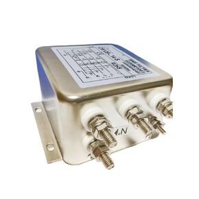 Three-Phase Four-Wire CW12B-20A30A-S Bolt line Anti-Interference Filter 380V60A63A Harmonic 50A(6A) in Kuwait