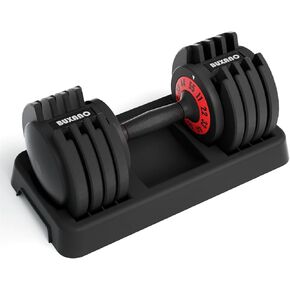 Adjustable Dumbbell 55LB Single Dumbbell 5 in 1 Free Dumbbell Weight Adjust with Anti-Slip Metal Handle, Ideal for Full-Body Home Gym Workouts in Saudi Arabia