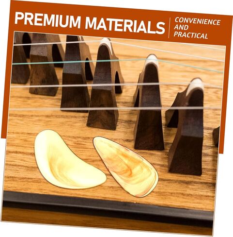 8 قطع من أصابع جوزينج من توياندونا للبالغين والأطفال، واقيات أصابع احترافية مقاس كبير، مادة قوية لممارسة الآلات الخيطية in Kuwait