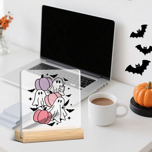 ديكور لطيف للهالوين، ديكورات الهالوين في الأماكن المغلقة، Hocus Pocus I Need Coffee to Focus Sign، ديكور علامة القهوة، ديكورات ديكور الهالوين لمحطة مقهى المنزل 5 × 5 بوصة in Saudi Arabia