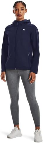 Under Armour Women's ColdGear Infrared Shield Hooded 2.0 Soft Shell, (840) Earthen Orange / / Black, Medium in Saudi Arabia