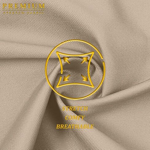 Hybrid & Company Women's Super Comfy Ultra Streth Skirt طول الركبة مع جيوب in Kuwait