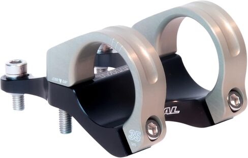 Renthal Integra II stem, (35.0) 0x50mm - Black/Gold in Saudi Arabia