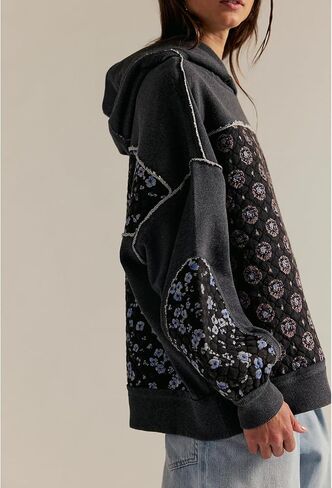 Amiblvowa Women Preppy Assered Hoodies Y2K Graphic Cute Teen Girls Scenshirt Excluer Top Pullover Top Pullover Top in Saudi Arabia