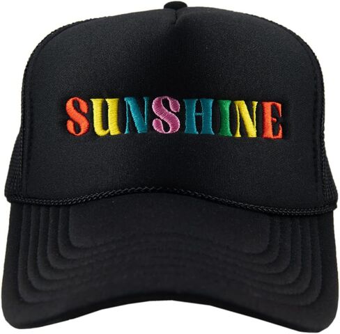 KATYDID Sunshine (Multicolored) Foam Trucker Hat (Hot Pink & White) in Kuwait