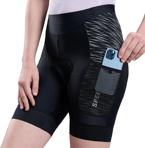 Women’s Bike Shorts 4D Padded Cycling Bicycle Road Biking Mountain Riding UPF 50+ Cycle Shorts in Saudi Arabia