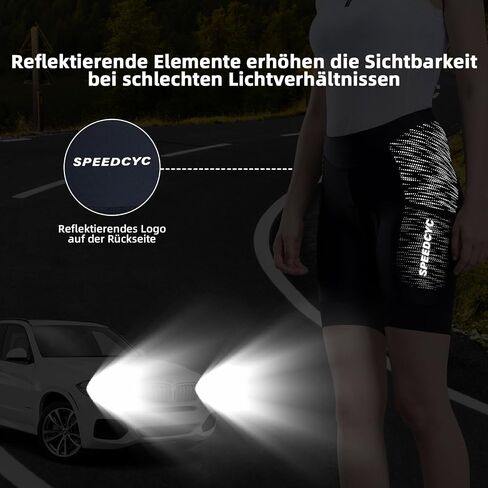 Women’s Bike Shorts 4D Padded Cycling Bicycle Road Biking Mountain Riding UPF 50+ Cycle Shorts in Saudi Arabia