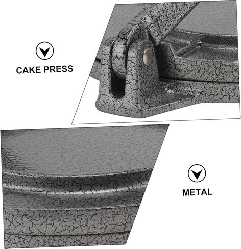 أداة ضغط العجين من الألومنيوم اللامع من Luxshiny، أداة ضغط العجين على شكل دائري لفطائر التاكو والفطائر والإمباناداس المقاومة للصدأ وأدوات المطبخ الأساسية in Kuwait