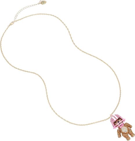 Betsey Johnson Women's Kick Off Football Pendant Necklace in Saudi Arabia