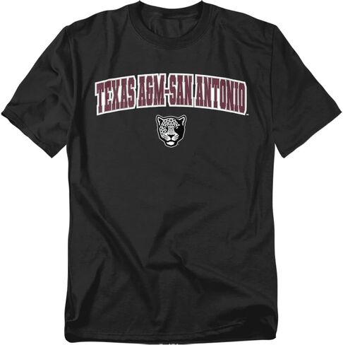Official Collegiate Arch Logo Black Unisex Adult T Shirt Collection 1 in Saudi Arabia