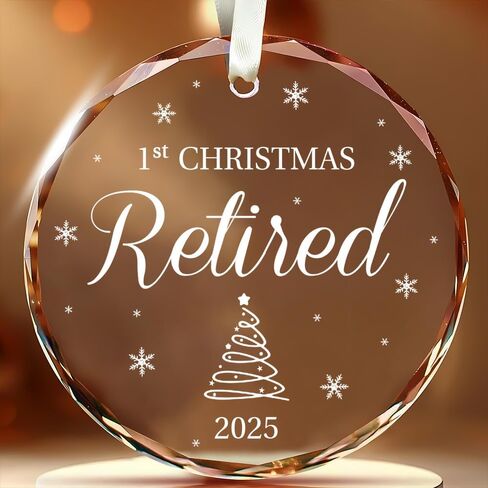 هدايا زينة التقاعد من BSQUIELE - هدايا زينة عيد الميلاد للتقاعد للنساء والرجال - هدايا المتقاعدين - التقدير، هدايا الوداع لزملاء العمل، الرئيس، المدير - السنة الجديدة، زينة شجرة عيد الميلاد in Kuwait