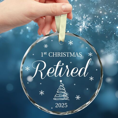 هدايا زينة التقاعد من BSQUIELE - هدايا زينة عيد الميلاد للتقاعد للنساء والرجال - هدايا المتقاعدين - التقدير، هدايا الوداع لزملاء العمل، الرئيس، المدير - السنة الجديدة، زينة شجرة عيد الميلاد in Kuwait