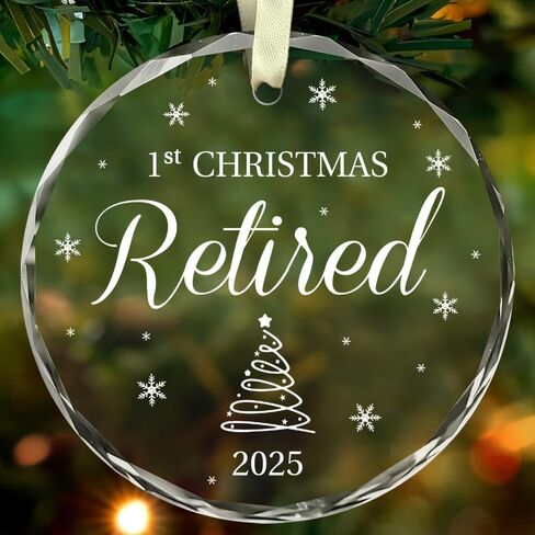 هدايا زينة التقاعد من BSQUIELE - هدايا زينة عيد الميلاد للتقاعد للنساء والرجال - هدايا المتقاعدين - التقدير، هدايا الوداع لزملاء العمل، الرئيس، المدير - السنة الجديدة، زينة شجرة عيد الميلاد in Kuwait