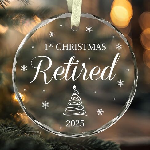 هدايا زينة التقاعد من BSQUIELE - هدايا زينة عيد الميلاد للتقاعد للنساء والرجال - هدايا المتقاعدين - التقدير، هدايا الوداع لزملاء العمل، الرئيس، المدير - السنة الجديدة، زينة شجرة عيد الميلاد in Kuwait