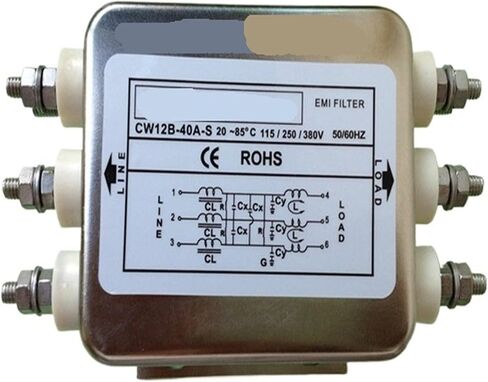 High Current 40A Three-Phase 380V Power Filter CW12B-40A-S in Saudi Arabia