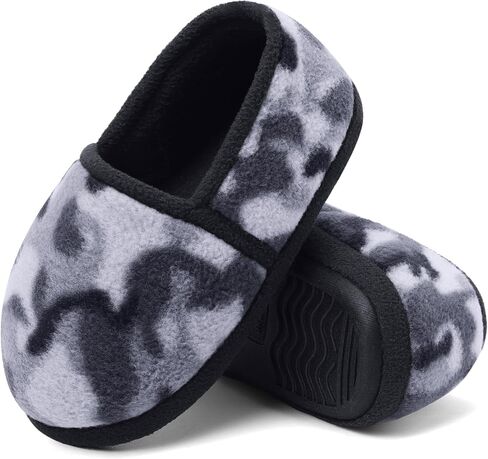Bigwow Toddler Boys Girls Camo Slippers Little Kid Slip On House Slipper with Memory Foam Non Slip Cozy Warm Indoor Outdoor Shoes in Saudi Arabia