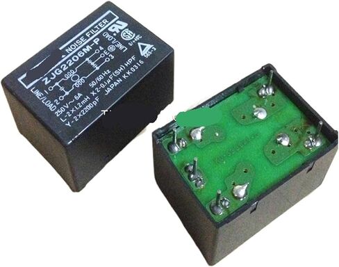 Single-Phase Noise Power Supply Filter ZCB2206-11 ZJG2206M-P Filter pin(ZJG2206M -P PCB Soldering feet) in Saudi Arabia