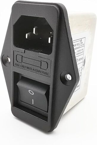 Power Filter CW2C-6A-T with Socket, Switch, Fuse, Three-in-one in Saudi Arabia