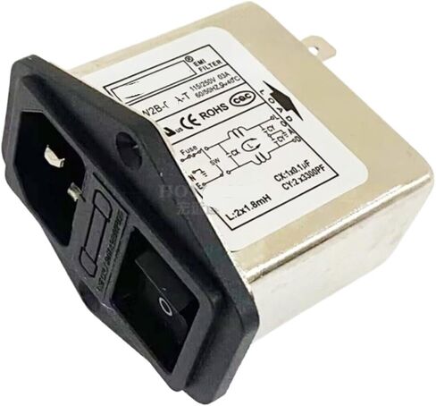 Power Filter CW2C-06A-T102B Socket with Safety Switch Anti-Interference Purifier(CW2B 06A -T with Light) in Saudi Arabia