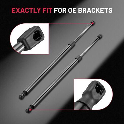 BDFHYK PM3630 19.44in/80.89Lbs (360N) Rear Window Glass Lift Supports Shock Struts Gas Spring Compatible with Kia Soul 1.6L 2.0L 2014-2019, Soul EV 2015-2019, Set of 2 in Kuwait