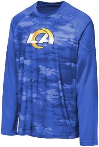 تي شيرت Outerstuff NFL Boys Youth Win Zone بأكمام طويلة، قميص كرة قدم مريح، ملابس رياضية أنيقة، للمعجبين in Saudi Arabia
