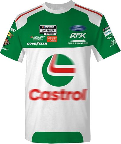 Checkered Flag Sports Short Sleeve Sublimated T-Shirt - Automotive Racing Apparel in Saudi Arabia