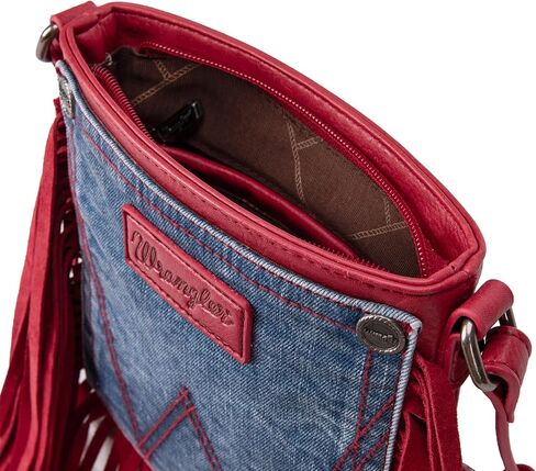 Wrangler Small Doctor Bag for Women Vintage Satchel Bag Western Handbags with Wide Strap in Kuwait