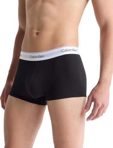 Calvin Klein underwear Men's Icon Cotton Stretch 3-Pack Low Rise Trunk in Kuwait