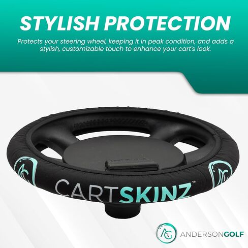 Neoprene Golf Cart Steering Wheel Cover - Universal Fit (13"-15"), Lightweight, Portable, Machine Washable, Trusted by Golf Industry Pros - 12 Royal Blue in Saudi Arabia