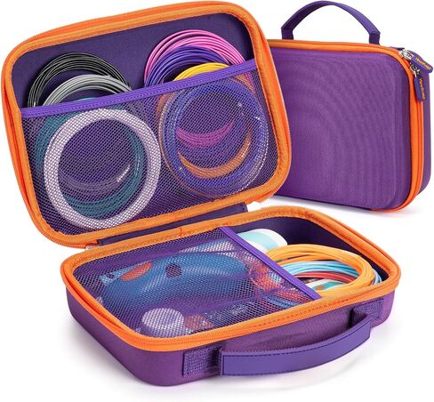 حافظة صلبة من Yewltvep متوافقة مع قلم SCRIB3D P1 Advanced/3D Doodler 3D/قلم MYNT3D Super 3D/قلم MYNT3D للطباعة الاحترافية ثلاثية الأبعاد/قلم طباعة SCRIB3D المتقدم ثلاثي الأبعاد/قلم Doodler Flow ثلاثي الأبعاد/حافظة MYNT3D Pro in Kuwait
