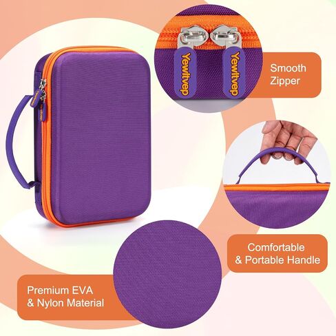 حافظة صلبة من Yewltvep متوافقة مع قلم SCRIB3D P1 Advanced/3D Doodler 3D/قلم MYNT3D Super 3D/قلم MYNT3D للطباعة الاحترافية ثلاثية الأبعاد/قلم طباعة SCRIB3D المتقدم ثلاثي الأبعاد/قلم Doodler Flow ثلاثي الأبعاد/حافظة MYNT3D Pro in Kuwait