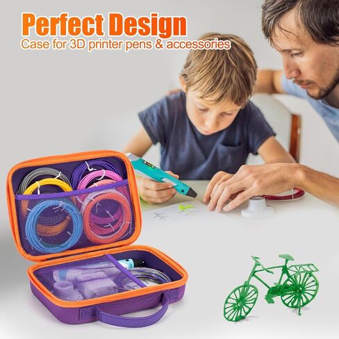حافظة صلبة من Yewltvep متوافقة مع قلم SCRIB3D P1 Advanced/3D Doodler 3D/قلم MYNT3D Super 3D/قلم MYNT3D للطباعة الاحترافية ثلاثية الأبعاد/قلم طباعة SCRIB3D المتقدم ثلاثي الأبعاد/قلم Doodler Flow ثلاثي الأبعاد/حافظة MYNT3D Pro in Kuwait