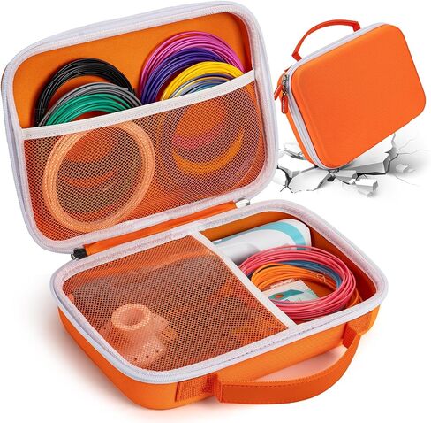 حافظة صلبة من Yewltvep متوافقة مع قلم SCRIB3D P1 Advanced/3D Doodler 3D/قلم MYNT3D Super 3D/قلم MYNT3D للطباعة الاحترافية ثلاثية الأبعاد/قلم طباعة SCRIB3D المتقدم ثلاثي الأبعاد/قلم Doodler Flow ثلاثي الأبعاد/حافظة MYNT3D Pro in Kuwait