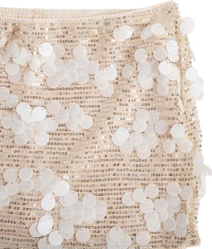 Floerns Women's Sequin Low Waist Mini Skorts Music Festival Night Out Skirt Shorts in Saudi Arabia