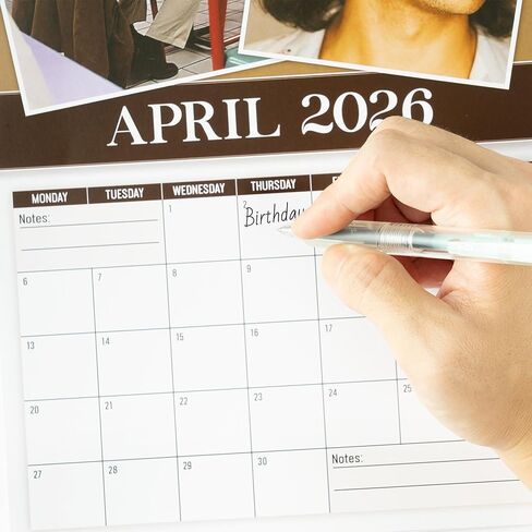 Cuweipeng 2025 Greater Greest Mullets التقويم - 2025 تصفيفة الشعر موسيقى الروك أند رول يناير إلى ديسمبر الحائط in Kuwait