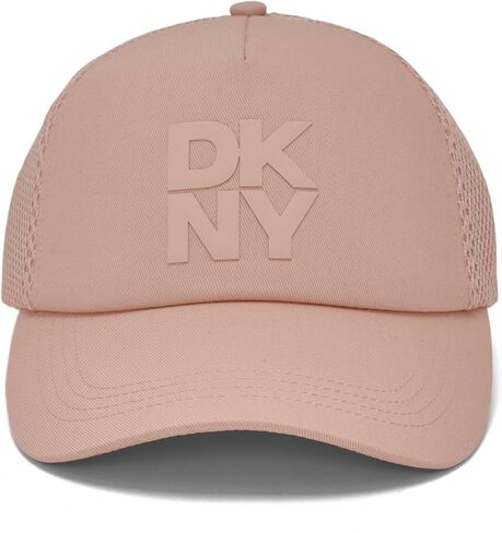 غطاء بيسبول شبكة DKNY Women Women مع شعار بلوك ، أسود ، مقاس واحد in Kuwait