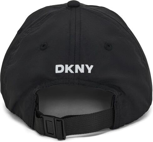 غطاء بيسبول شبكة DKNY Women Women مع شعار بلوك ، أسود ، مقاس واحد in Kuwait