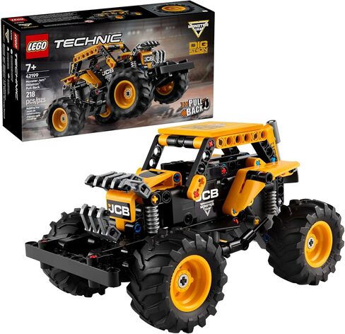 LEGO Technic Monster Jam Thunderroarus back Back Monster Truck Tuy - Building Toy for Kids ، Boys and Girls ، Ages 7+ - فكرة إبداعية لمحبي Monster Trucks - 42200 in Saudi Arabia
