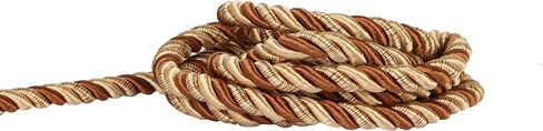 Fenghuangwu 10 Yards / 1cm Twisted Rope Cord Trim Nylon Rope Thread String for DIY,Home Decor,Sofa Furniture Decoration-Mix Orange in Kuwait