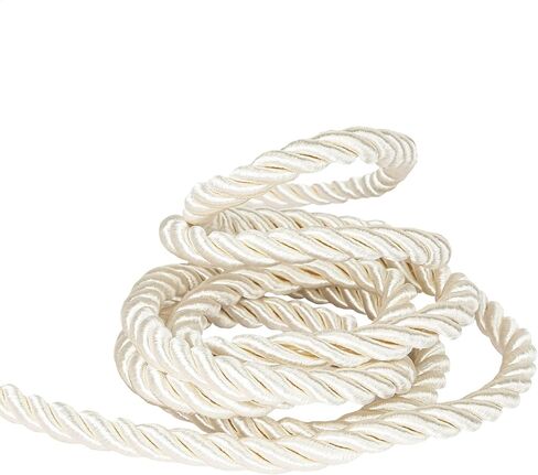 Fenghuangwu 10 Yards / 1cm Twisted Rope Cord Trim Nylon Rope Thread String for DIY,Home Decor,Sofa Furniture Decoration-Mix Orange in Kuwait
