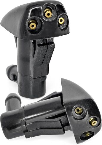 Click&Fit Windshield Washer Nozzles compatible with Kia and Hyundai from 2000 to 2013, Sorento 2002-2009, Optima Sportage 05-10, Sonata 2002-2010, Elantra Santa Fe Tucson – Wiper spray jets 2pcs in Kuwait