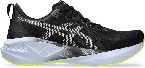 Asics Men's NOVABLAST 5 Trail Running Shoes, 7, Nature Bathing/Lime Green in Saudi Arabia