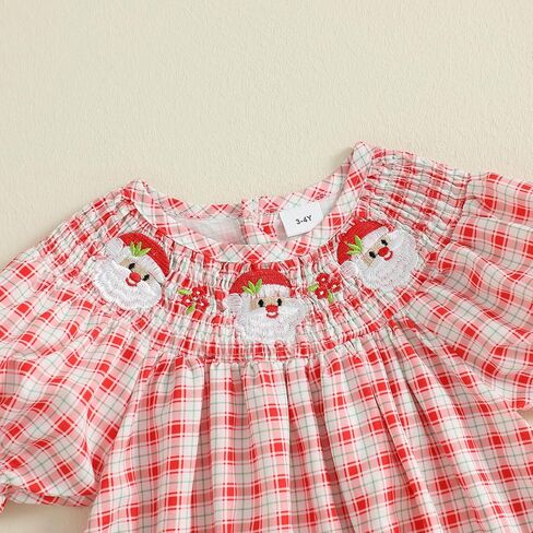 طفل فتاة صيفية لباس الفراولة تطريز الأكمام ذبابة مخططة مزخرفة فستان لطيف A-line sundress in Kuwait