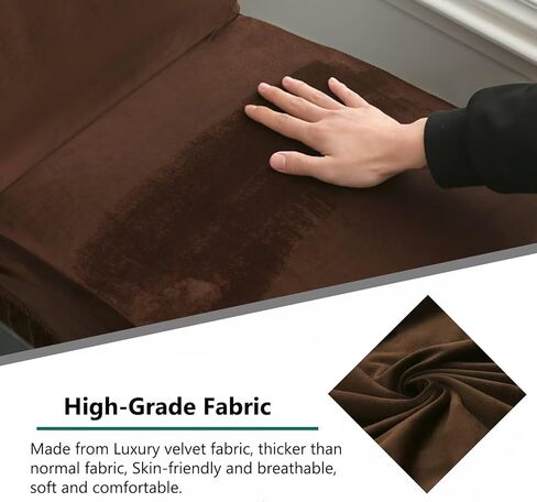 أغطية كرسي Niluoh Velvet مع كرسي غرفة طعام مسطّح يغطى أغطية Parsons كرسي ، غطاء محامي الأثاث غير القابل للانزلاق للمنزل ، المطبخ ، المأدبة (2 مساءً ، سيلفر رمادي) in Kuwait