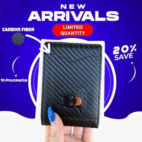Leather Bat Wallet for Men - Stylish Superhero Design, Durable Bifold Wallet with Multiple Card Slots, Cash Compartment, and Iconic Logo - Gift for Father's Day, or Birthdays and Christmas (1PCS) in Saudi Arabia
