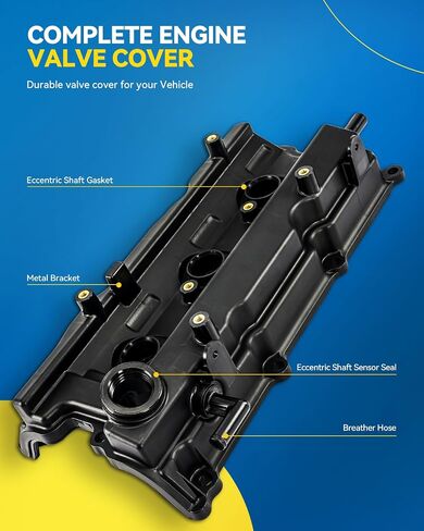 PHILTOP Engine Valve Cover Compatible with 2011-2016 Mini Cooper Countryman, 2011-2015 Mini Cooper 1.6L, 2013-2016 Cooper Paceman, Valve Cover Kits Replace# 11127646552, 11127603390 in Kuwait