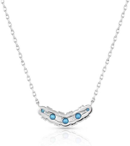 Montana Silversmiths Netclace Womens Dream Out West Turq 18 "NC5649 in Saudi Arabia