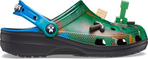 CROCS للجنسين من Minecraft Clogs ، Minecraft/Green ، 12 امرأة/10 رجال in Saudi Arabia