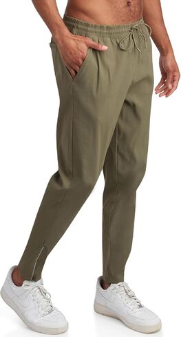 Spyder Mens Sweatpants - Athletic Nylon Stretch Pull On Workout Mens Jogger Pants with Drawstring and Pockets (Sizes: S-XL) in Saudi Arabia